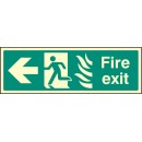 HTM Fire Exit - Arrow Left