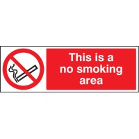 No Smoking Area