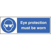 Eye Protection Must be Worn