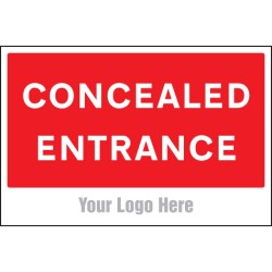 Concealed Entrance - Add a Logo - Site Saver