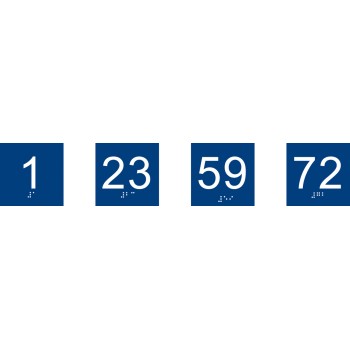Braille - Door Number