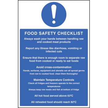 Food Safety Checklist
