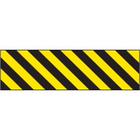 Hazard Marker (Right Hand) - Reflective Aluminium