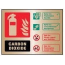 CO2 Carbon Dioxide Extinguisher Identification