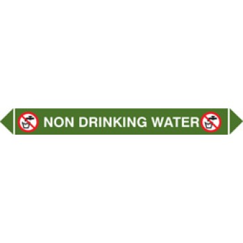 Non Drinking Water - Flow Marker (Pack of 5)